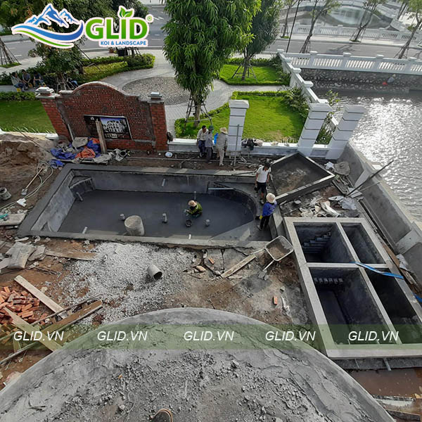 Thiết Kế Thi Công Sân Vườn KĐT Gamuda City